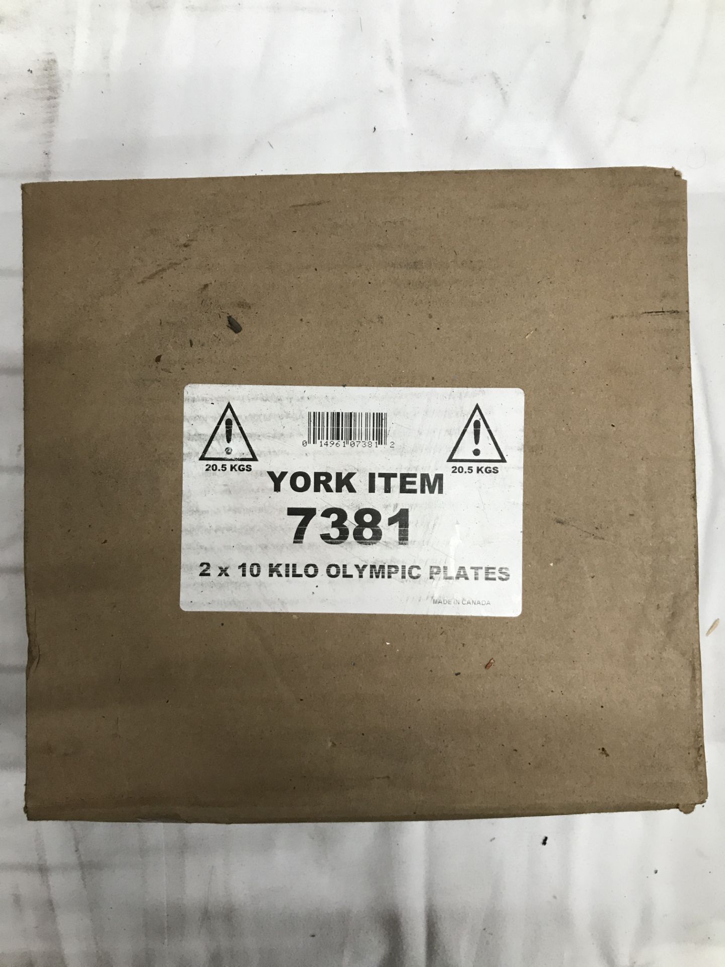 7 x York Olympic Weight Plates - Image 4 of 6