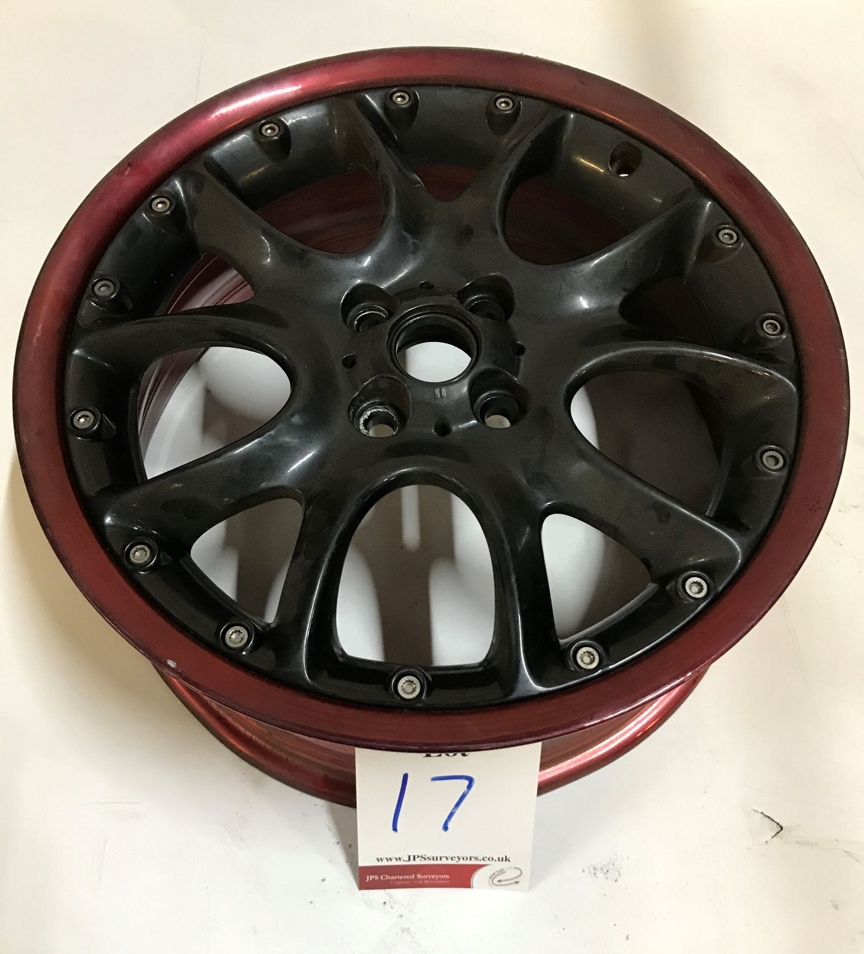 Mini Cooper 17" Alloy - Red