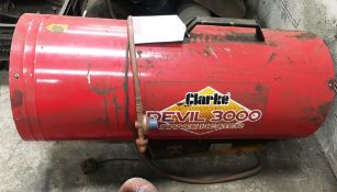 Clarke Devil 3000 Propane Fired Space Heater