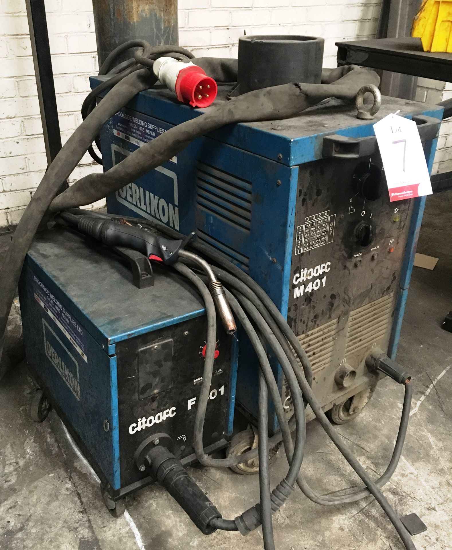 Oerlikon Citoarc M401 Mig Welding Set w/ Citoarc F401 Wire Feed - Image 2 of 2