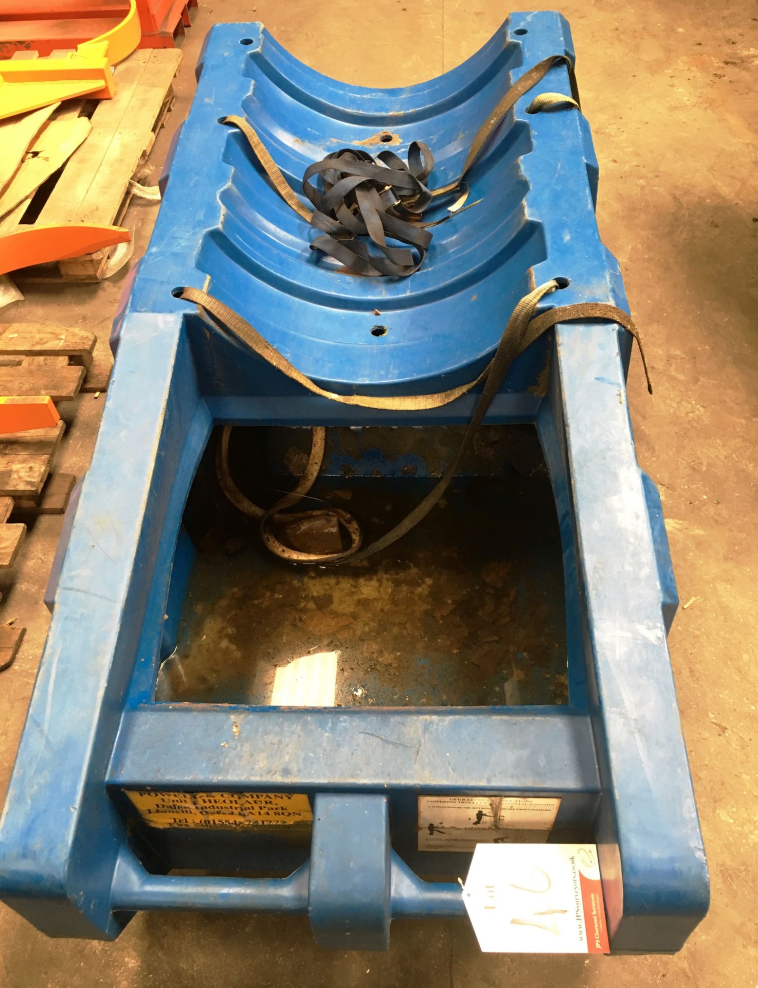 Empteezy PT10 Mobile Drum Trolley w/ Spill Containment Sump - Image 2 of 2