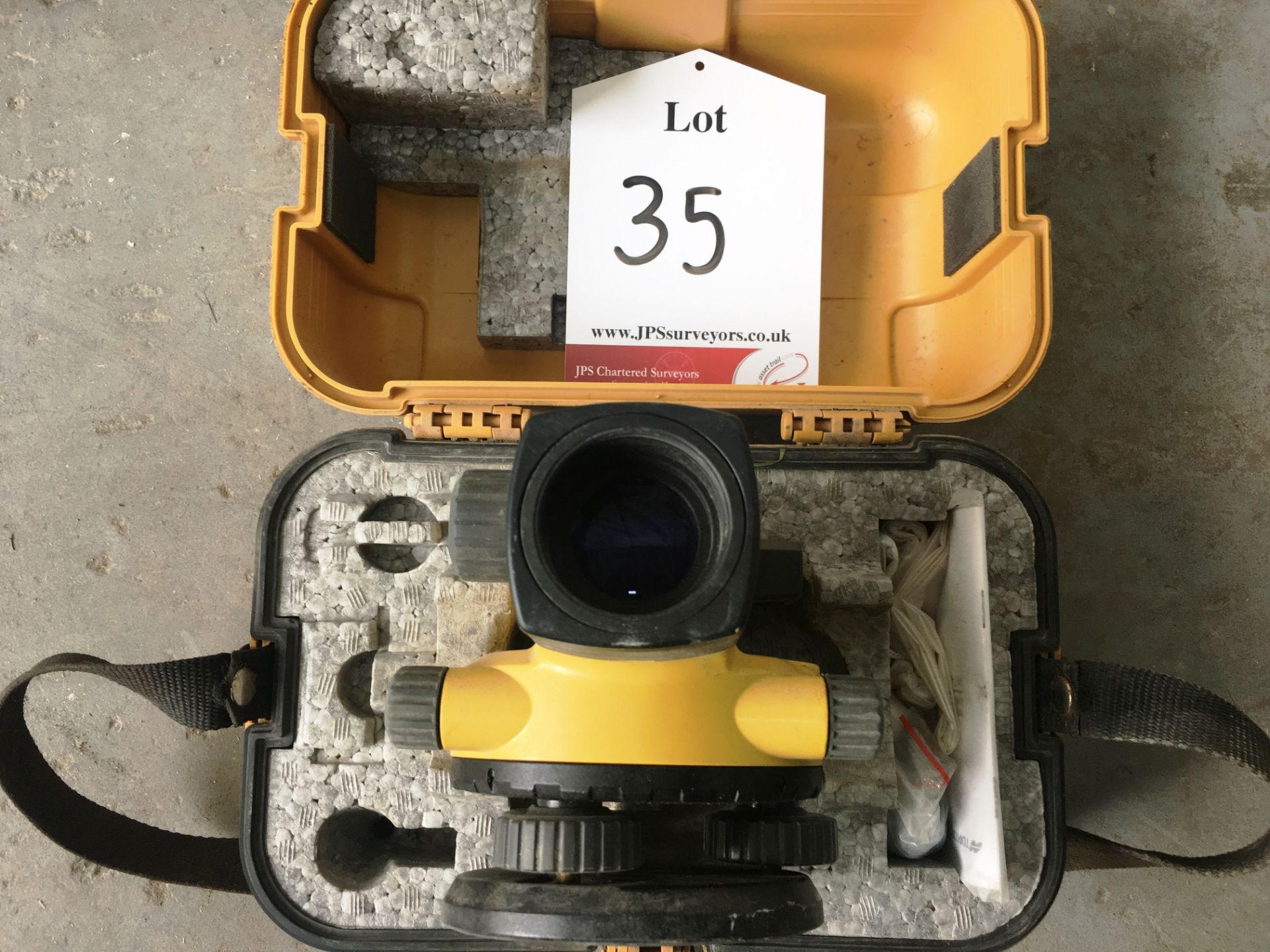 TopCon X 27767 Theodolight w/ Measuring Stick & Stand - Image 6 of 8