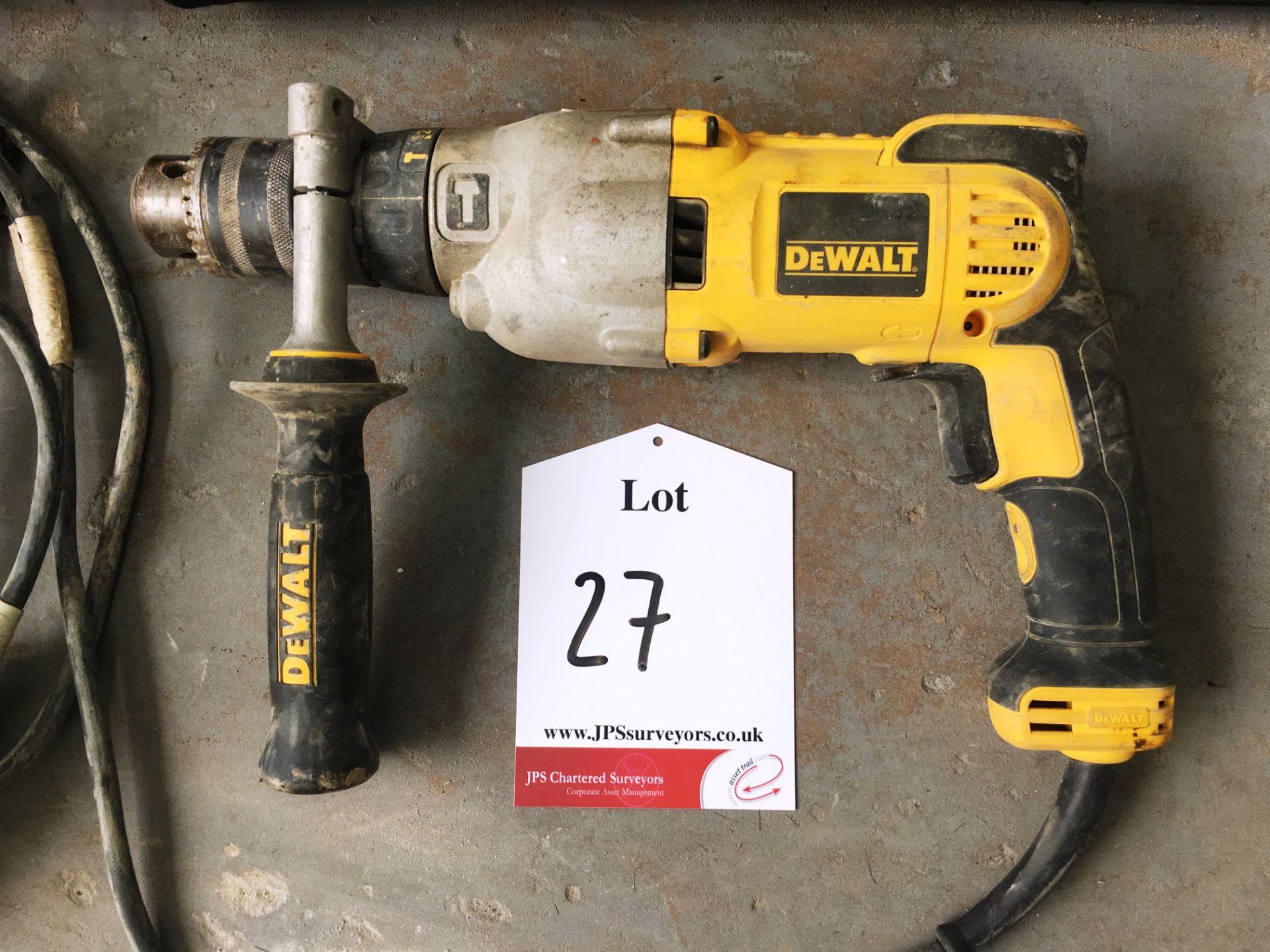 Dewalt D21570-LX 2 Speed Dry Diamond Drill - Single Phase - Image 2 of 3