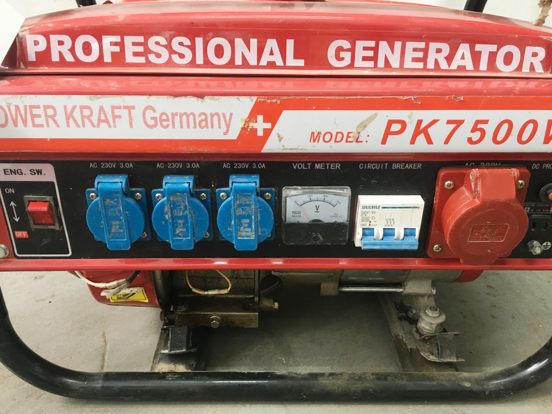 PowerKraft PK7500W 4 Stroke Generator - Image 4 of 5