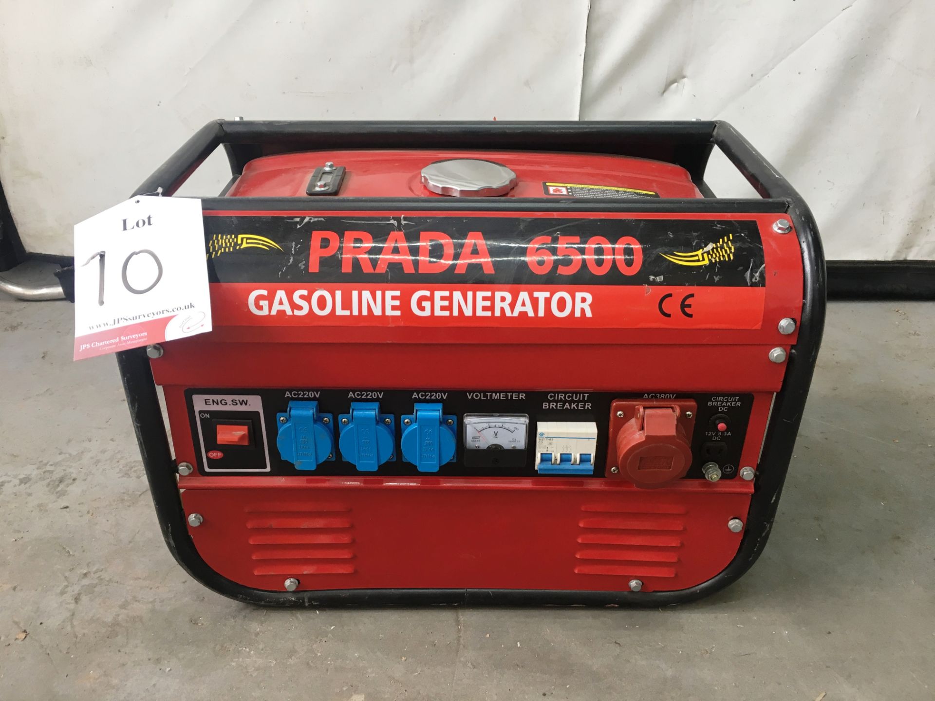 Prada 6500 Gasoline 3 - Phase 4 Stroke Engine Generator