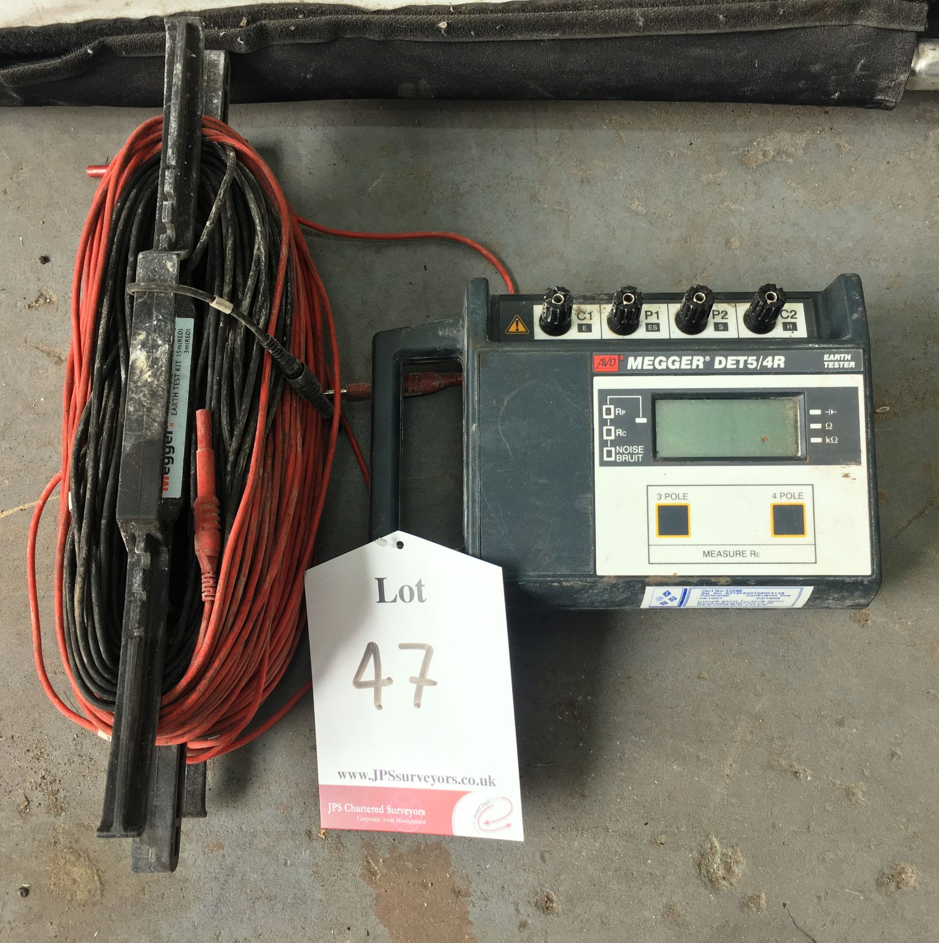 Megger 4 Terminal Earth Testing Kit