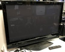 Panasonic Viera 42" LED TV with Panasonic TV Stand.