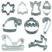 560 X Kitchen Craft Metal Cookie Cutters & CAKE STANDS RRP £ 2110.5