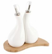 22 X CERAMIC OIL/VINEGAR SET, OLIVE/SNACK BOWLS, ETC. RRP £ 315.90