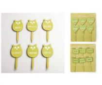 315 X HANGING HEARTS, HERB MARKERS, HOOKS RRP £ 1,338.25