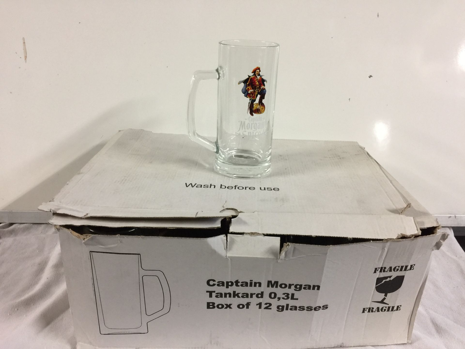 48 X Captain Morgan Tankard