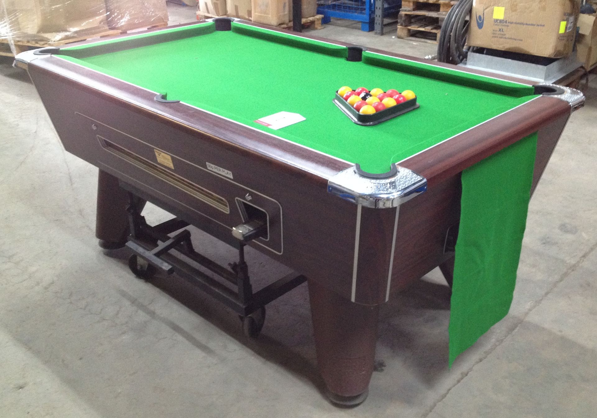 Supreme Pool Table with Cues, Balls and Chalk - Image 5 of 11