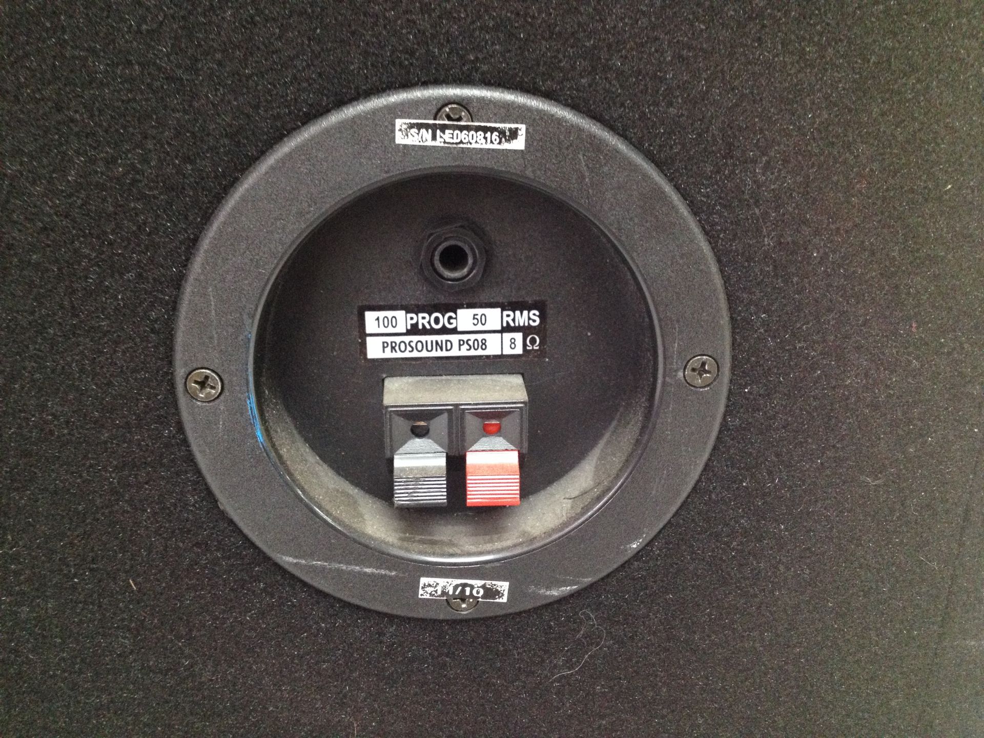 2x Prosound 100W Speakers - Image 2 of 3