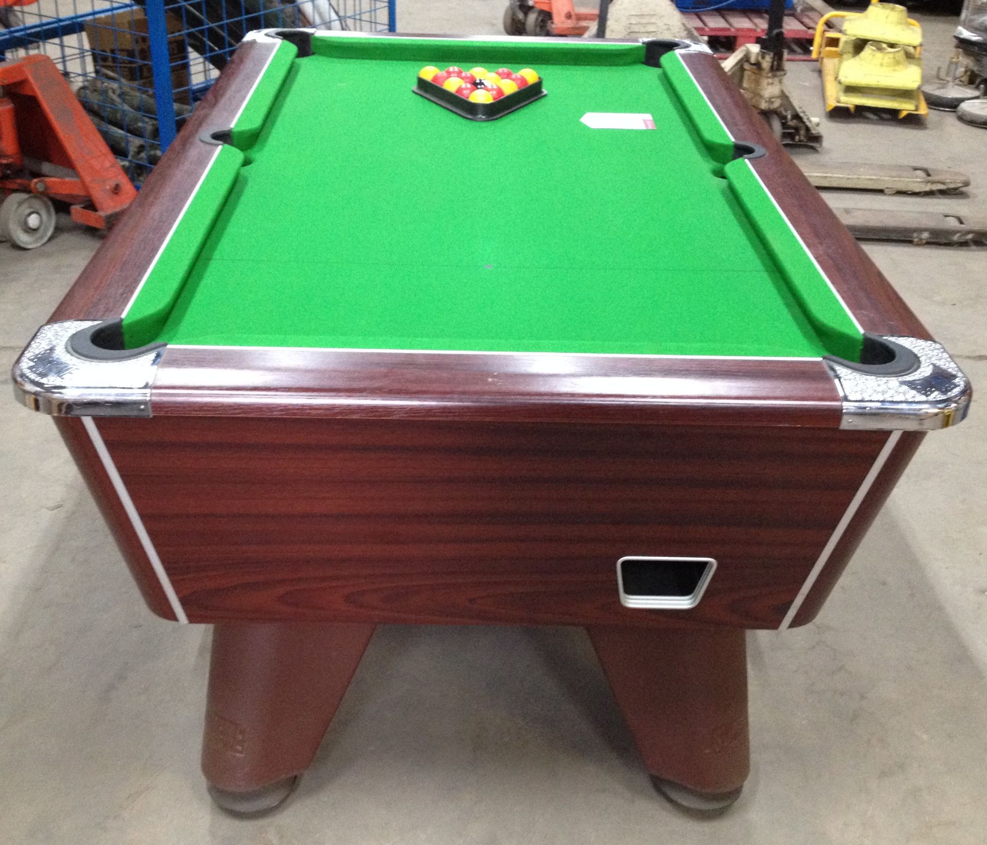 Supreme Pool Table with Cues, Balls and Chalk - Image 3 of 11