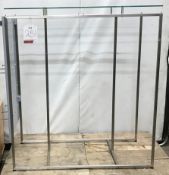 Stainless Steel and Toughened Glass Display Stand