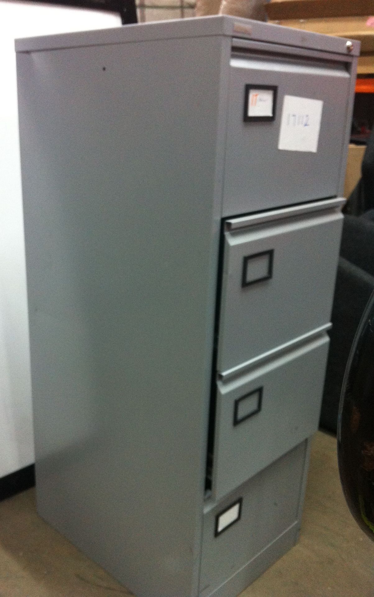 4 Drawer Metal Filing Cabinet - Image 2 of 2