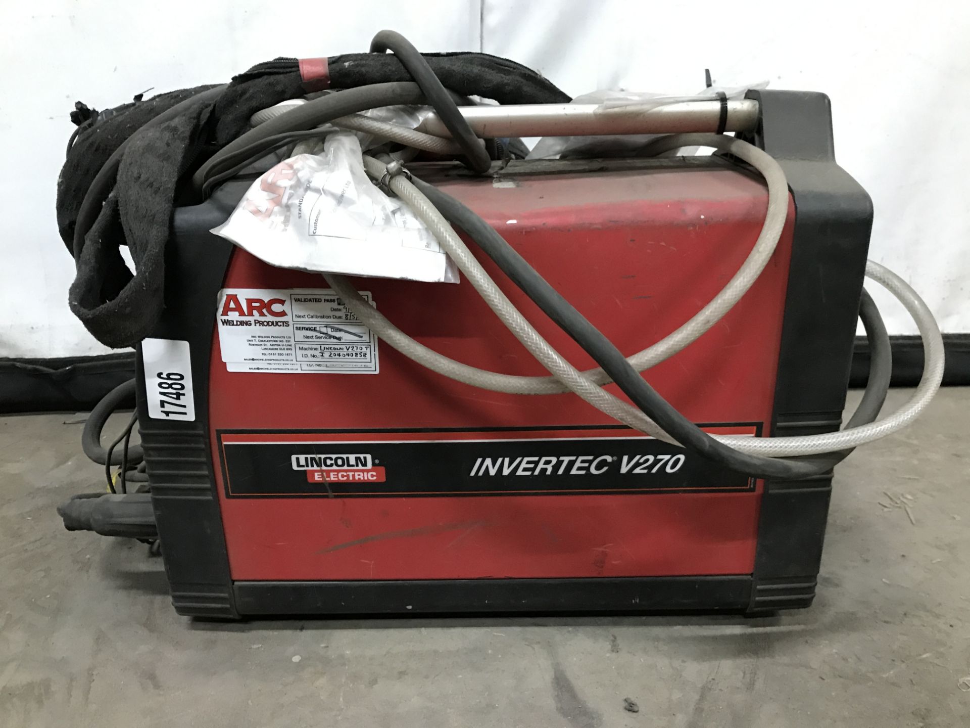 Lincoln Invertec V270-T TIG Welder