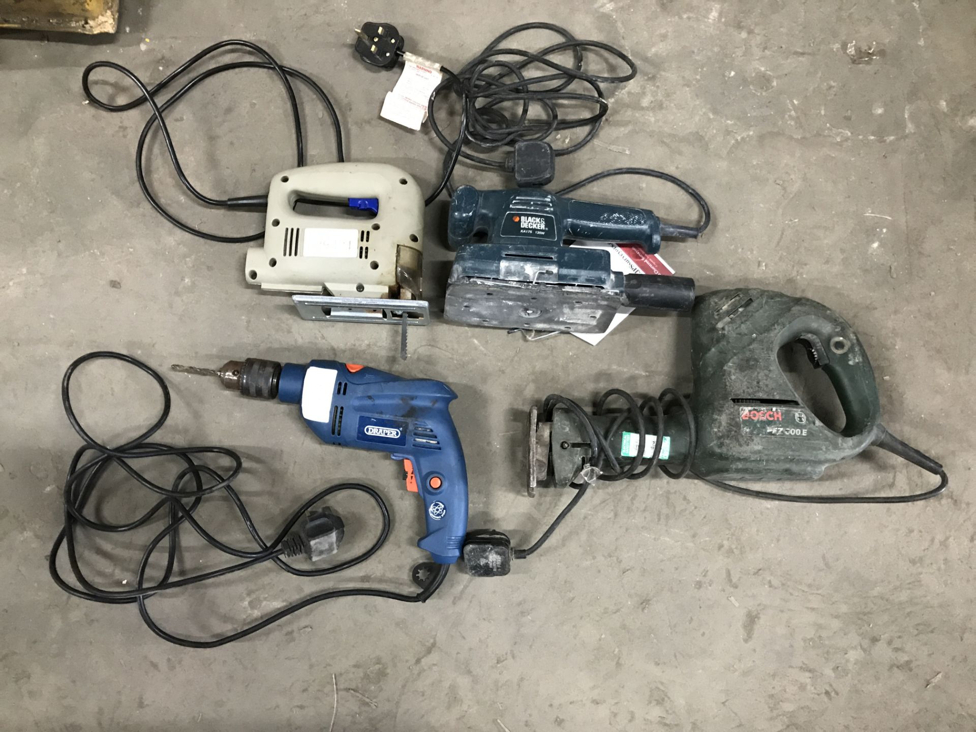 4 x Various Hand Power Tools