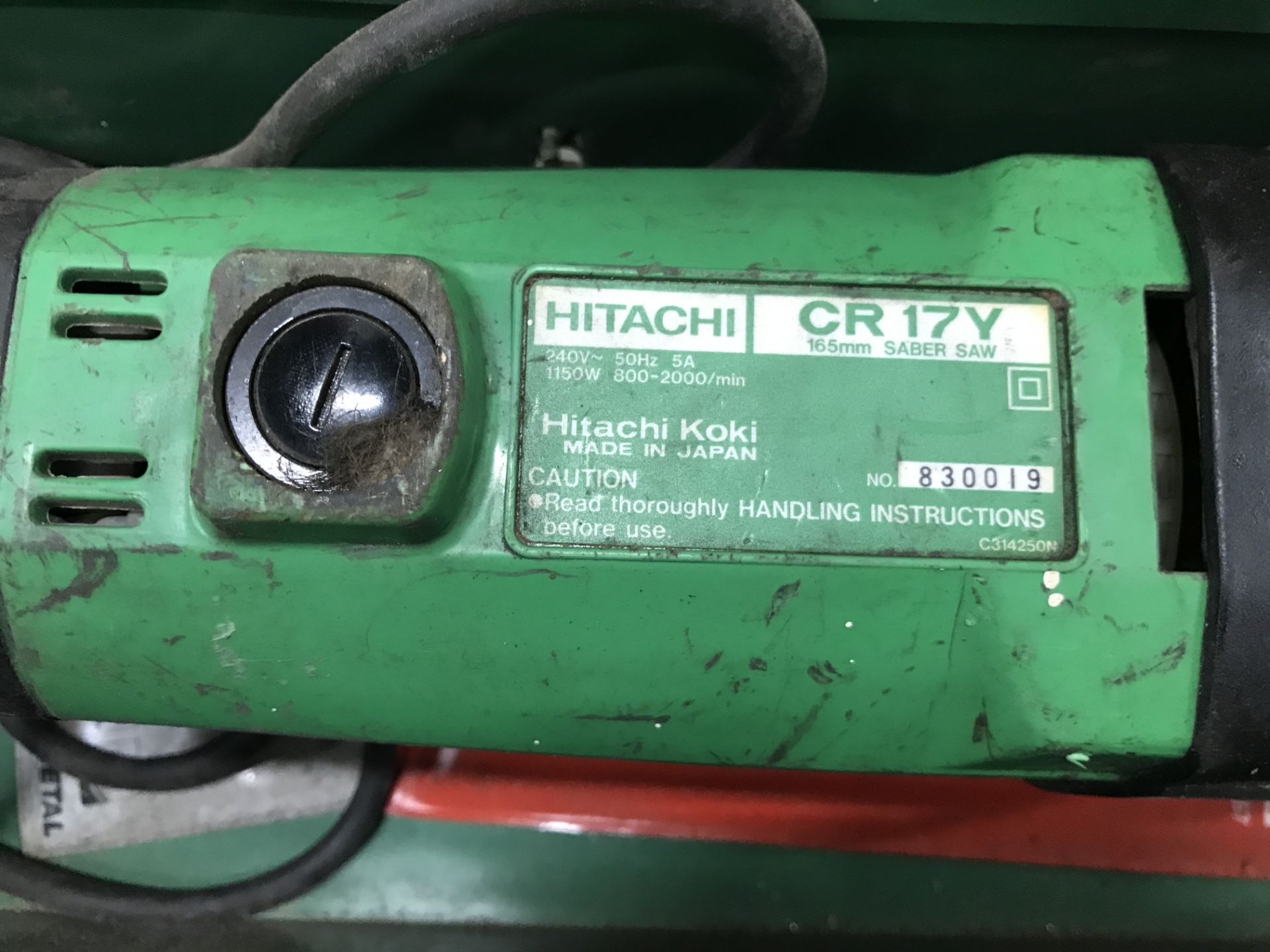 Hitachi Saber Saw - Image 3 of 3