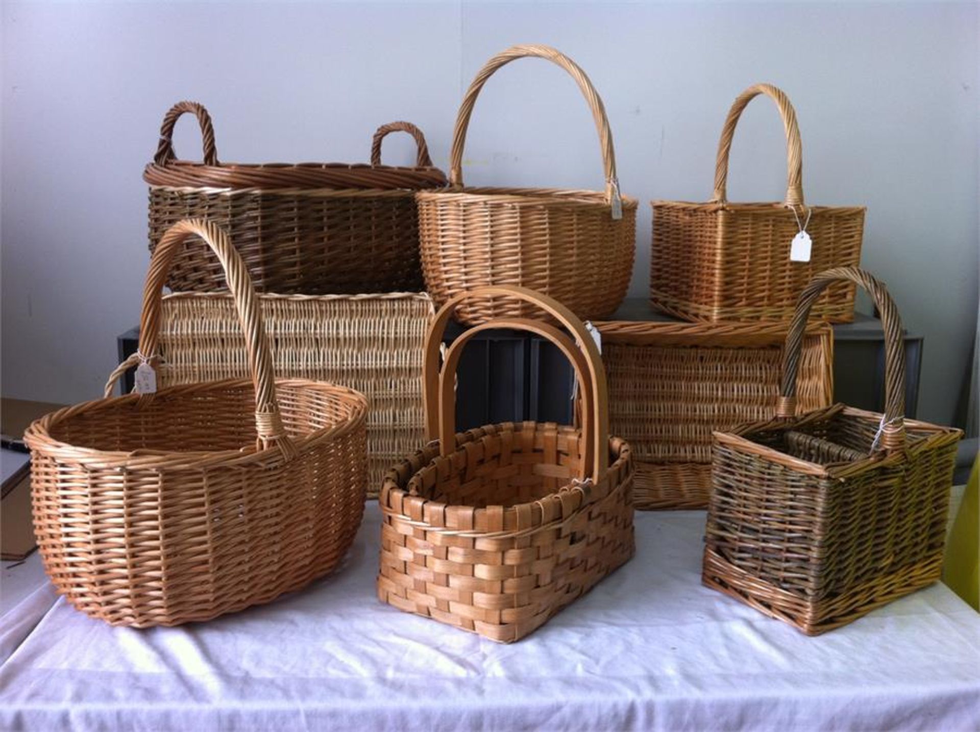 35 Wicker/Seagrass/Willow baskets - Image 3 of 3