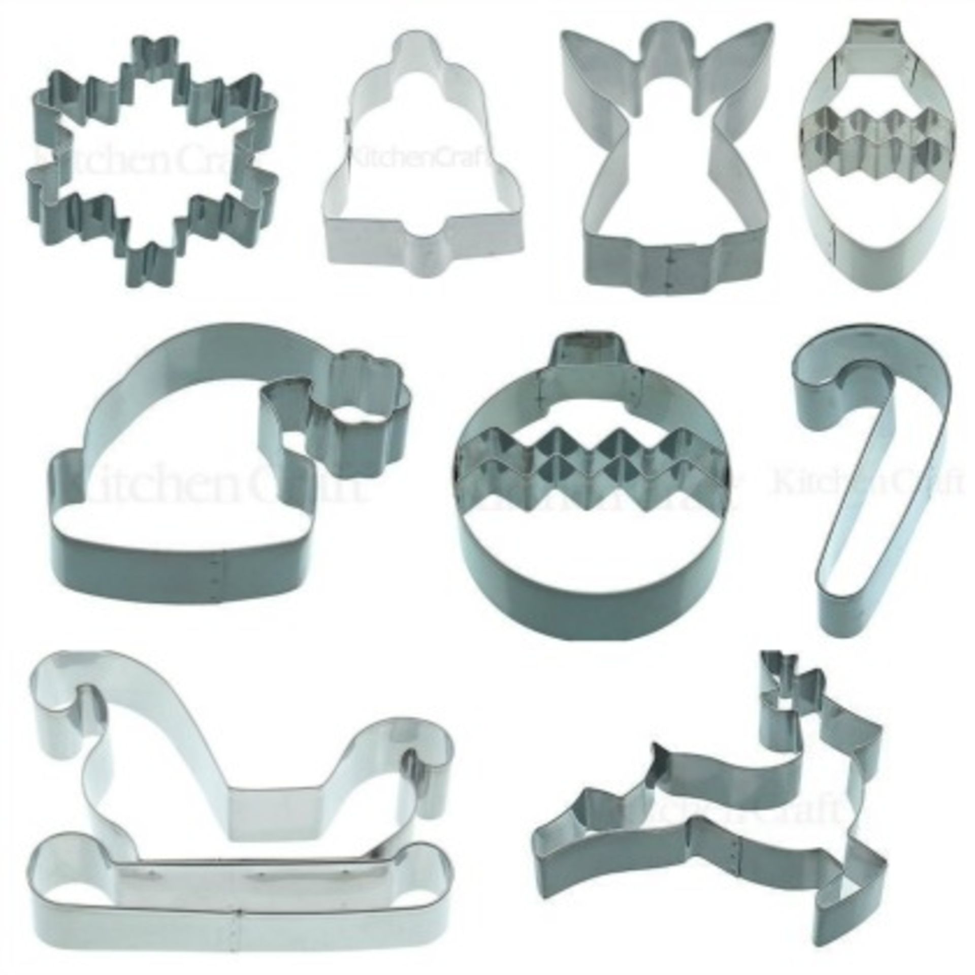 560 X Kitchen Craft Metal Cookie Cutters & CAKE STANDS RRP £ 2110.5