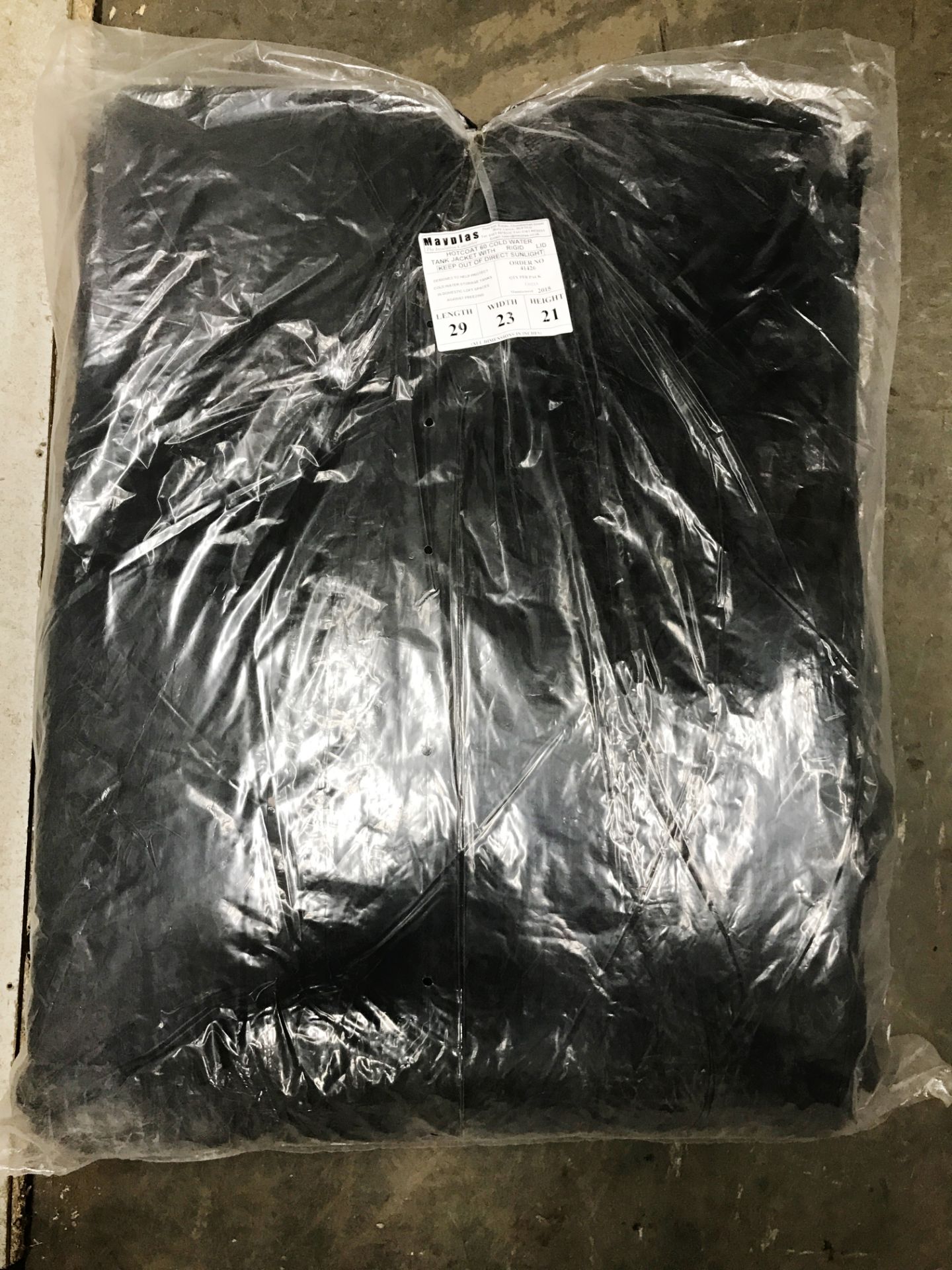 15 x Rigid Lid Boiler Jackets - 29" x 23" x 21"