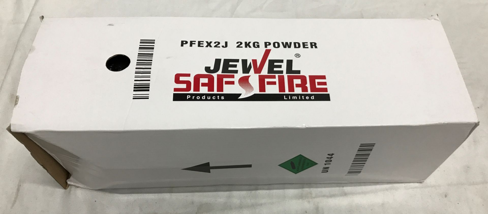 Jewel Saffire 2kg Powder Fire Extinguisher