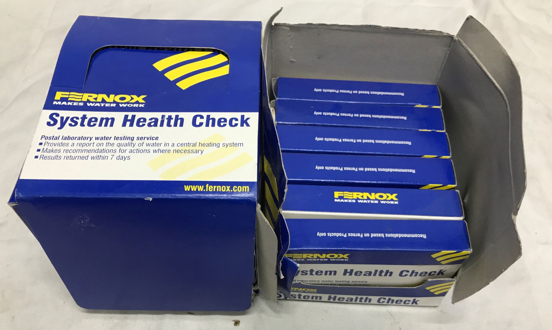 2 x Boxes of Fernox System Health Checks