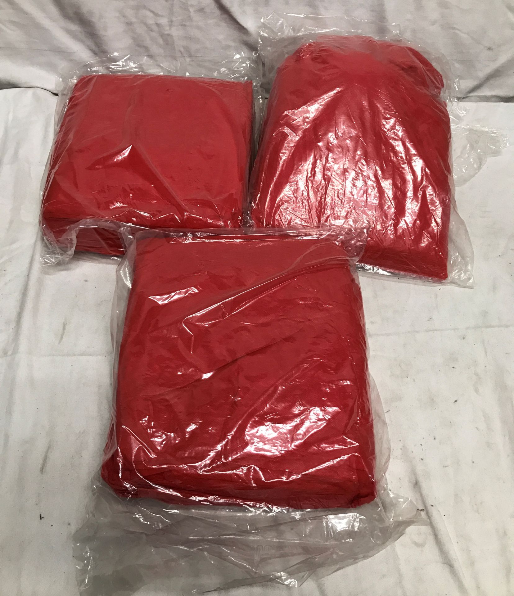 30 x Red Protecitve Coveralls