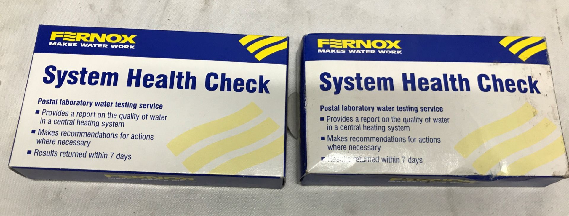 2 x Boxes of Fernox System Health Checks - Image 2 of 2