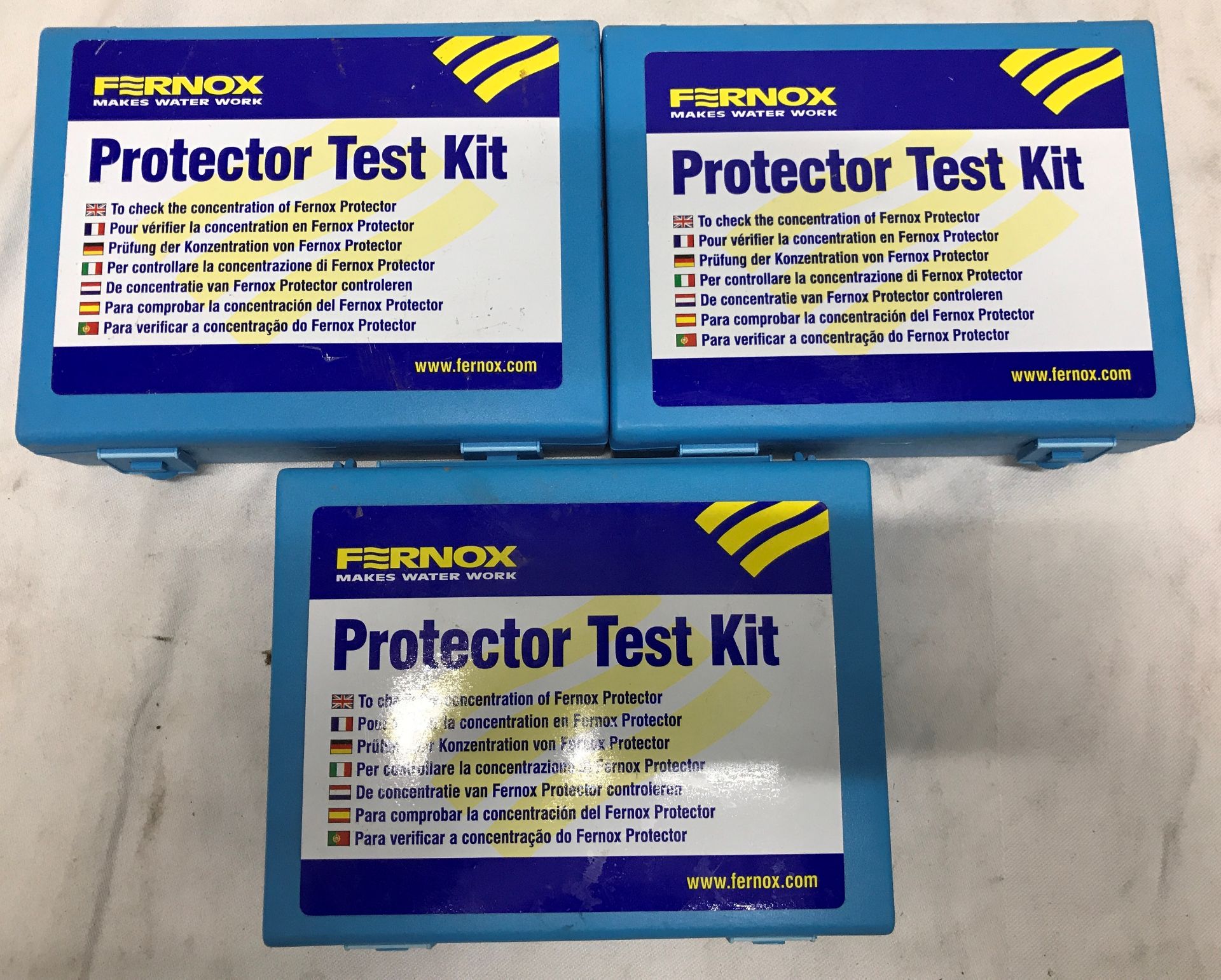 3 x Fernox Protector Test Kit