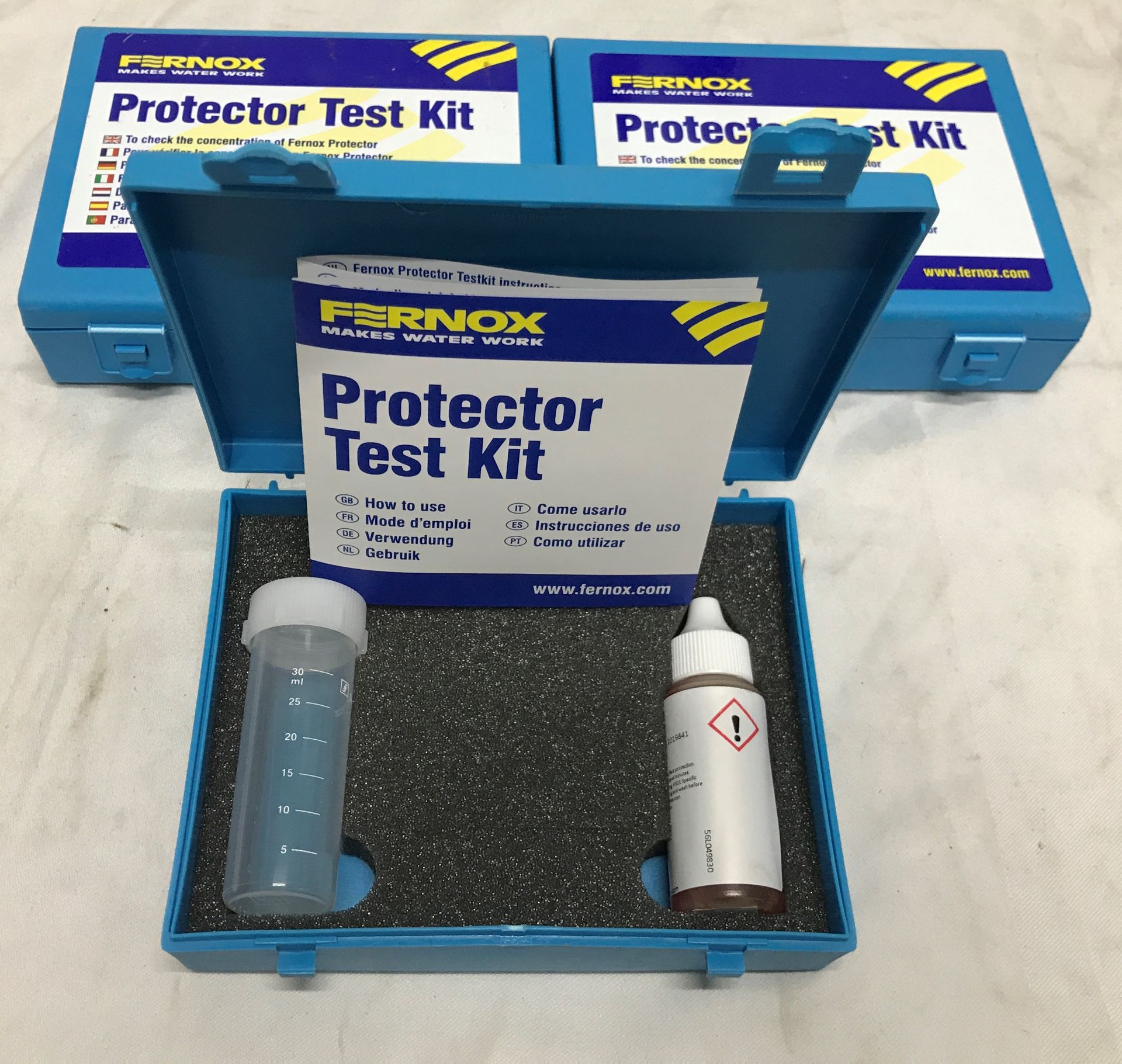 3 x Fernox Protector Test Kit - Image 2 of 2