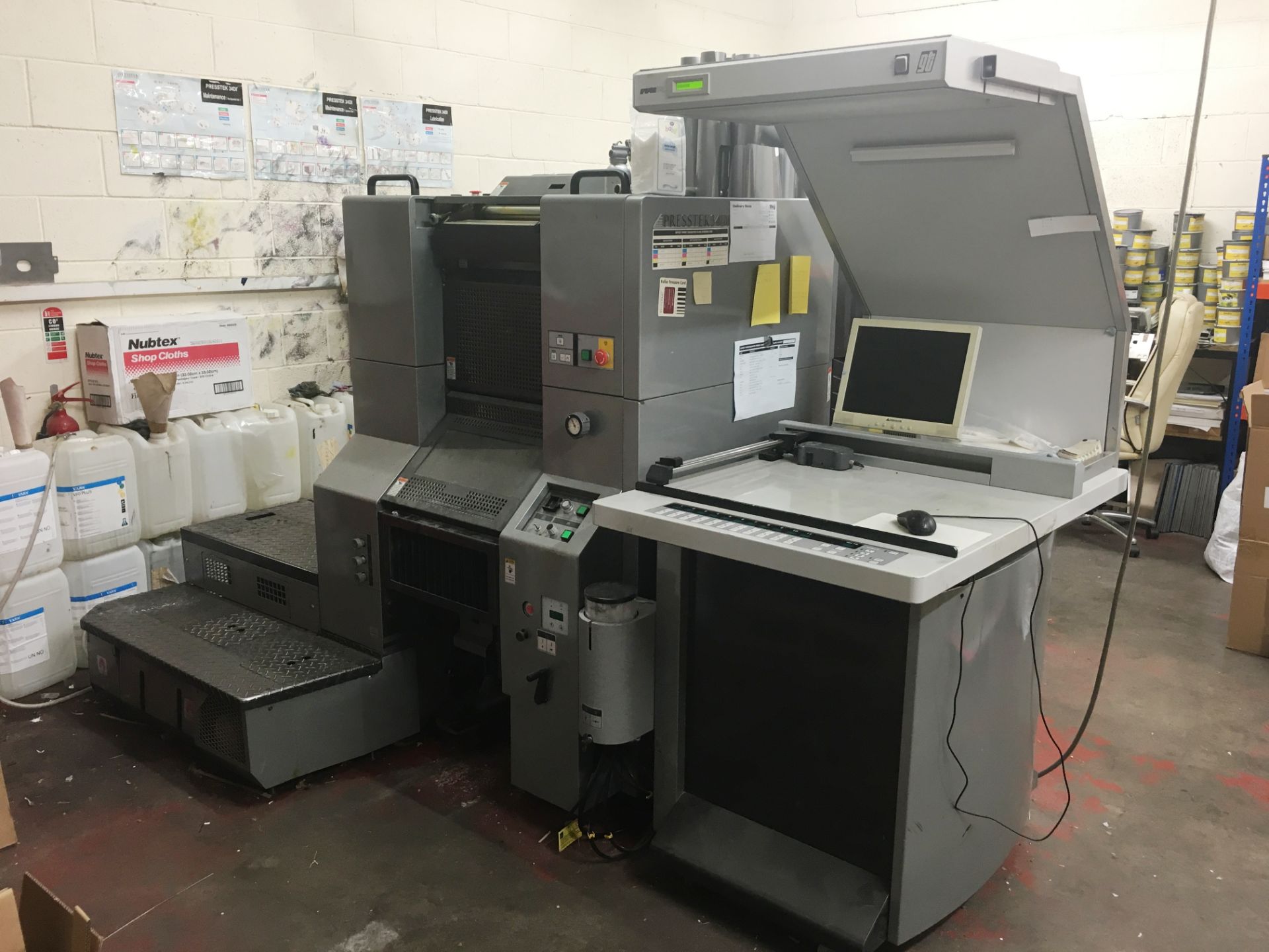 Ryobi Presstek 34DI-X 4 Colour Digital Press - YOM: 2006