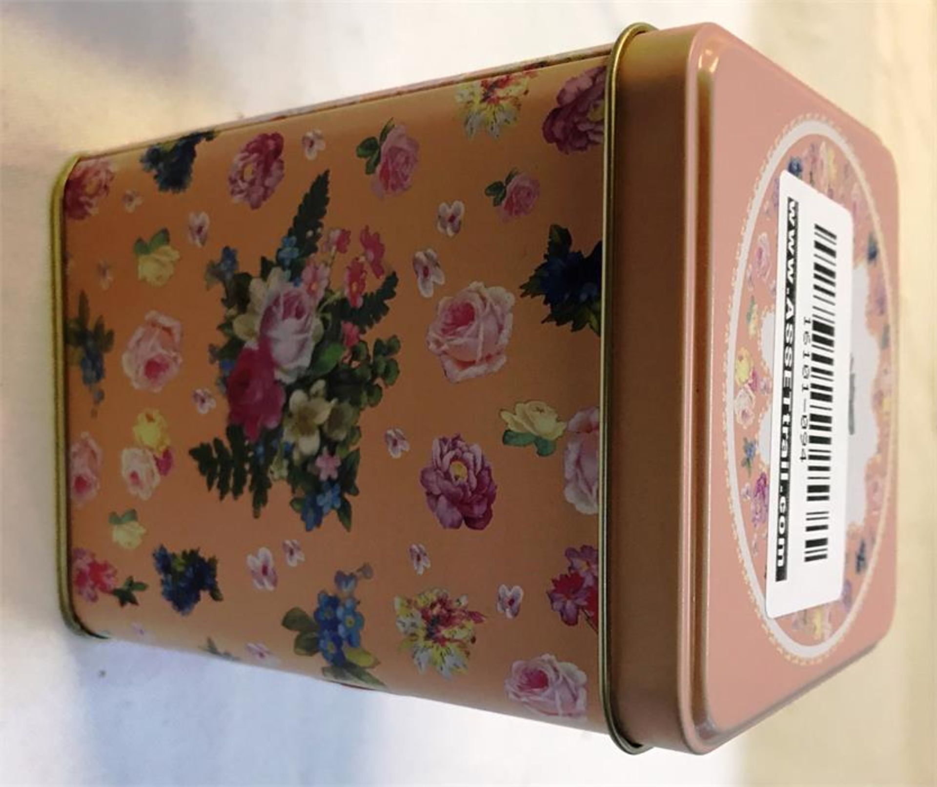 Bettimay vintage floral storage tins - 12cm