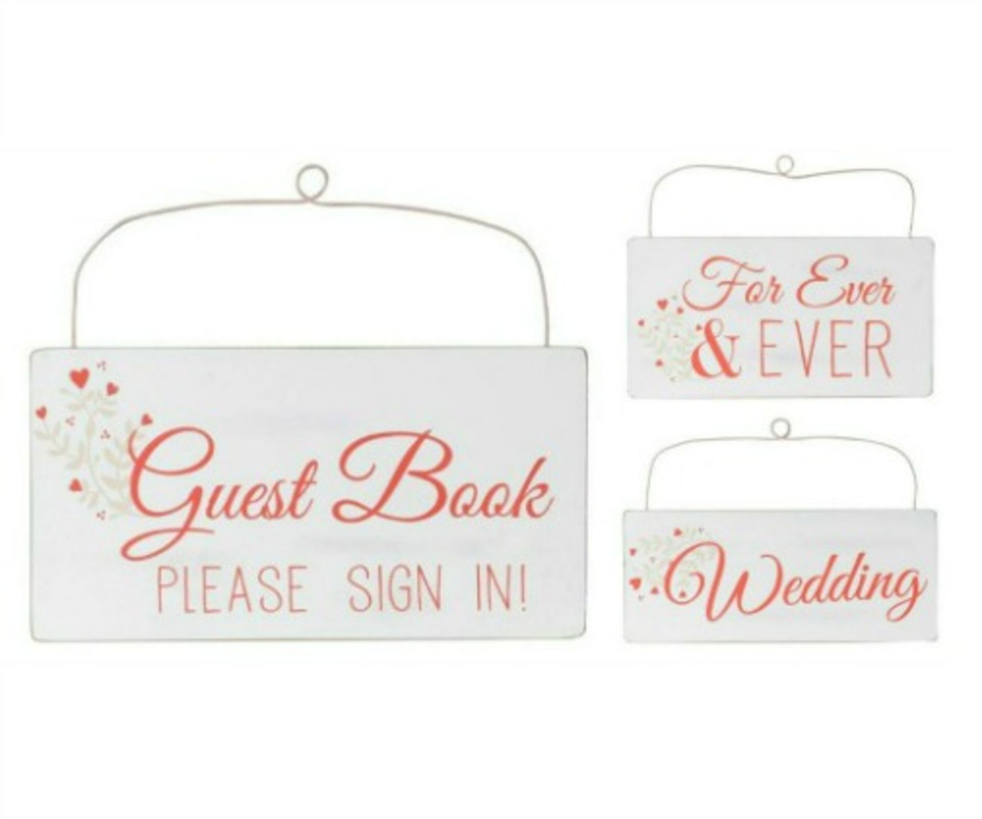 85 X DOOR PLAQUES, WEDDING PLAQUES/SIGNS, HOME PLAQUES/SIGNS. RRP £ 416.75 - Image 3 of 3