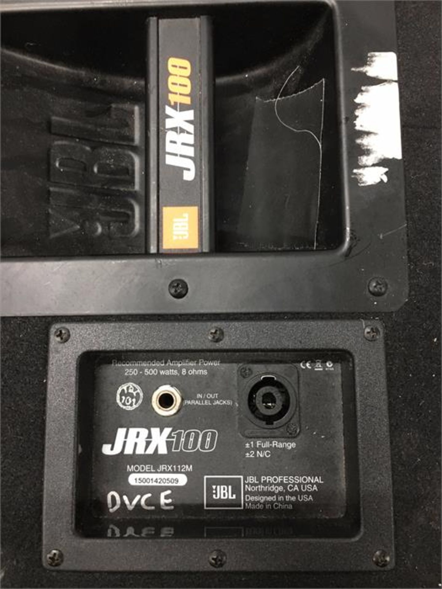 2 x JBL JRX100 JRX112M 12 in. Two-Way Stage Monitor Loudspeaker System - Image 5 of 5