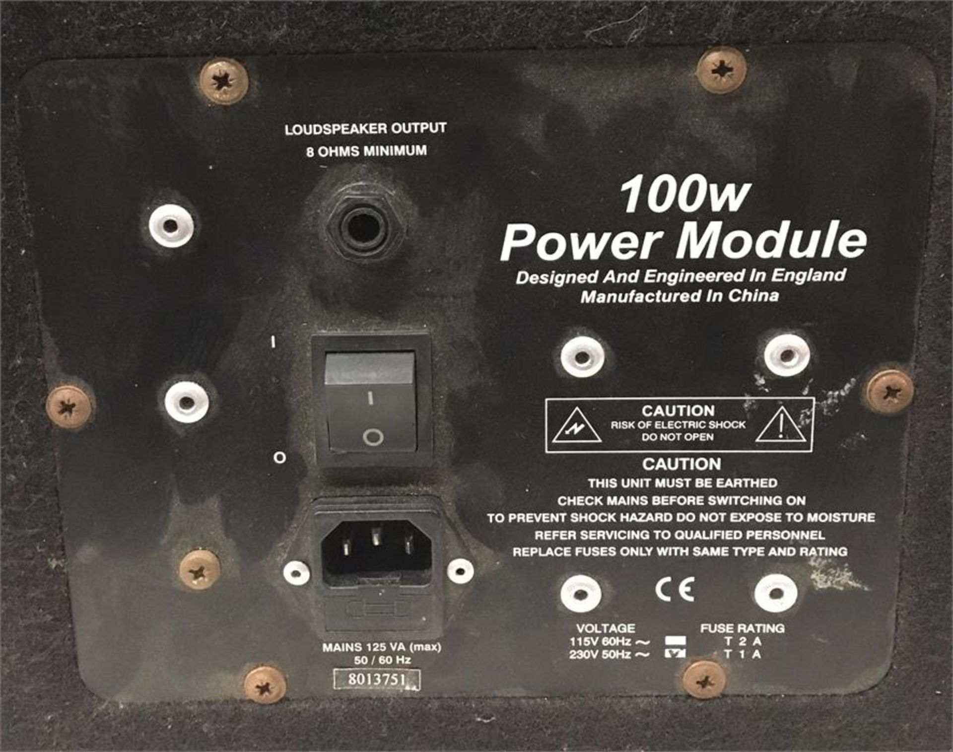 Carlsbro PM12 Outputed Wedge Monitor speaker - Image 4 of 4