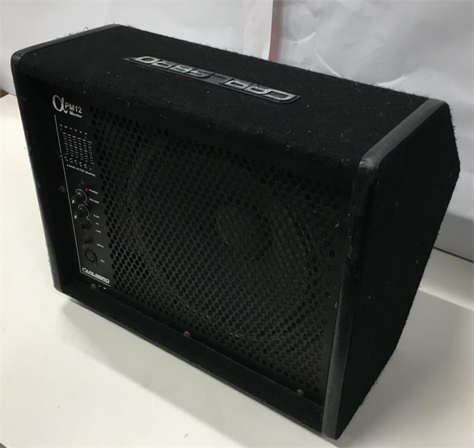 Carlsbro PM12 Outputed Wedge Monitor speaker - Image 3 of 4