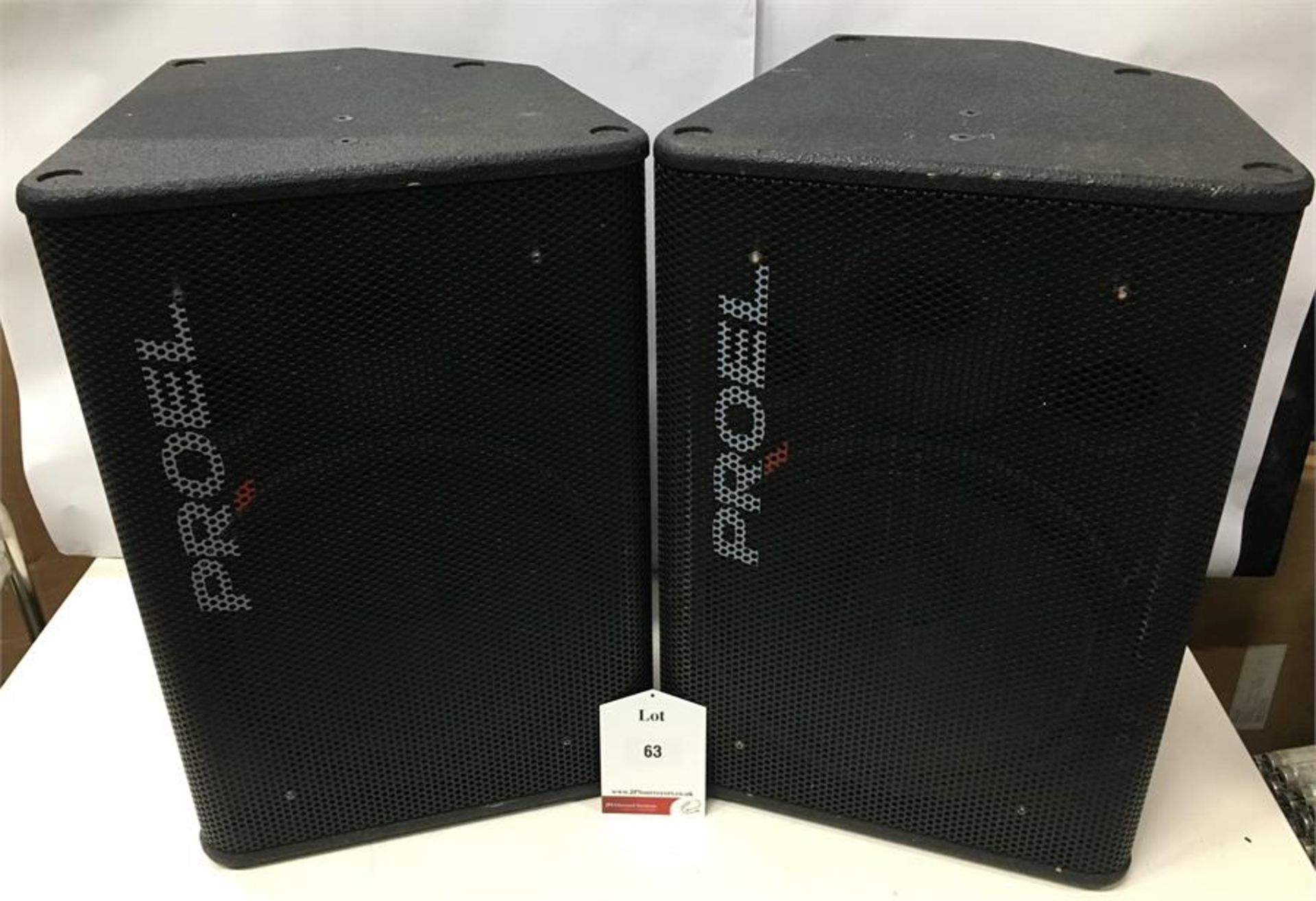 2 x Proel TFLV15P 2way Speakers - Image 2 of 5