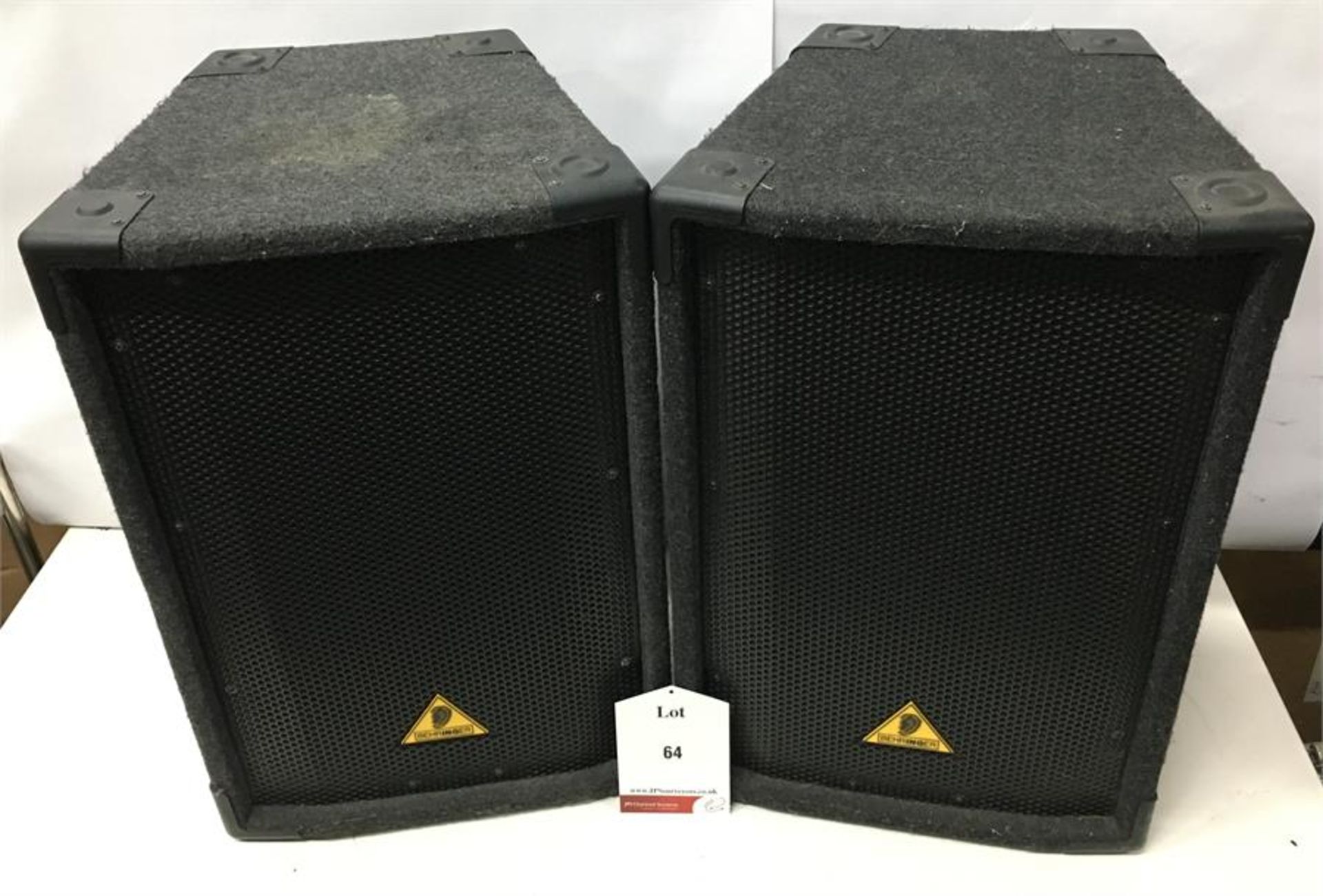 2 x Behringer Eurolive B1220 High Output 2way Speakers - Image 2 of 5