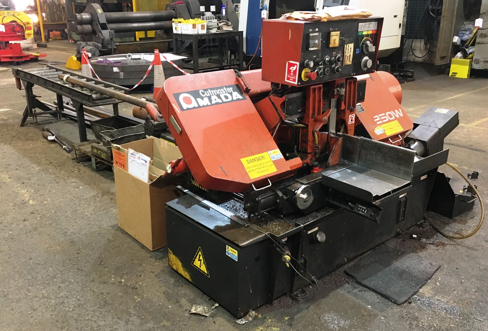 Amada HA250 Cutmaster Horizontal Metal Cutting Band Saw - Image 2 of 7