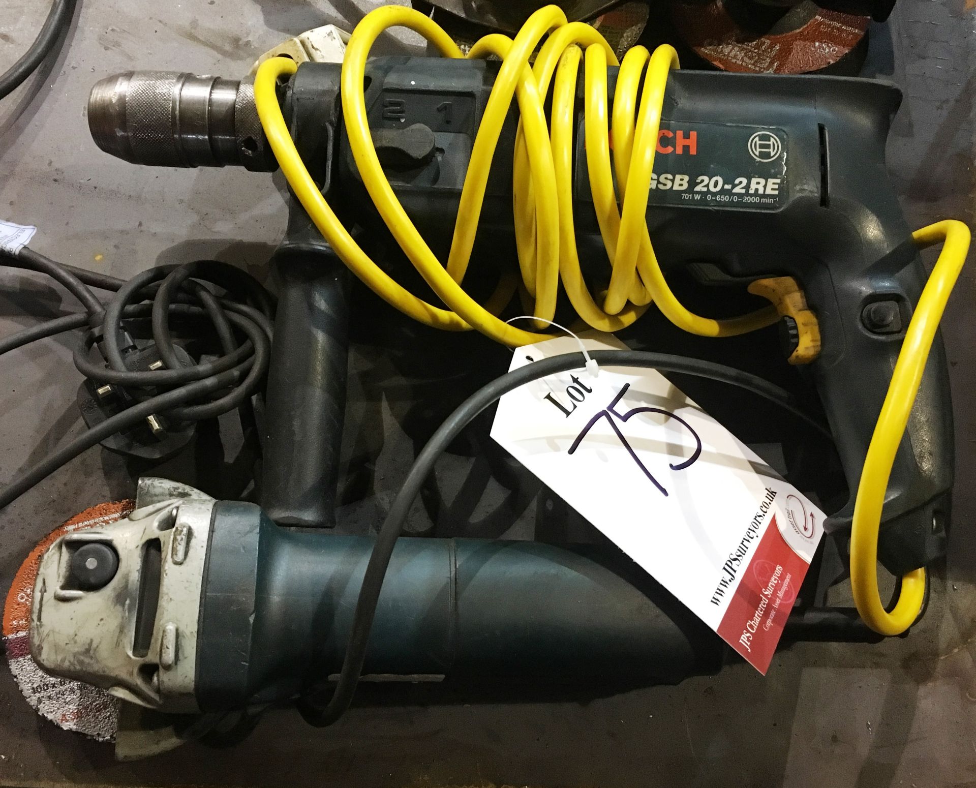 Bosch Impact Drill and Bosch Angle Grinder
