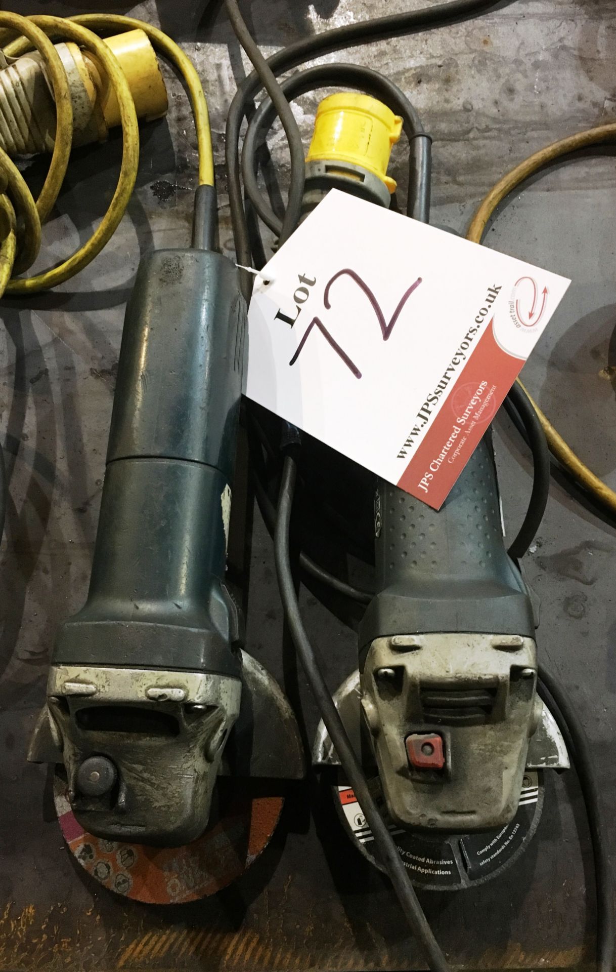 2 x Bosch Angle Grinders