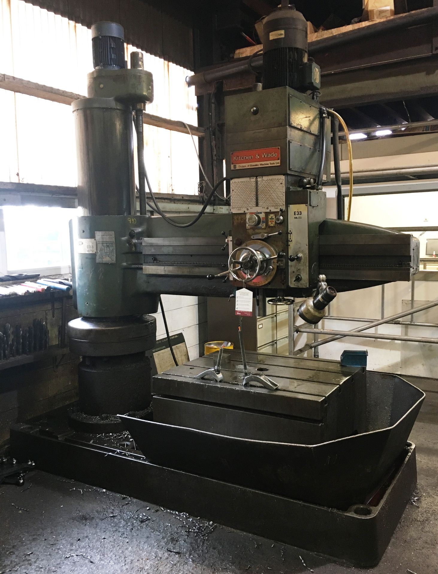 Kitchen & Wade E33 16/72-MK III Radial Arm Drill