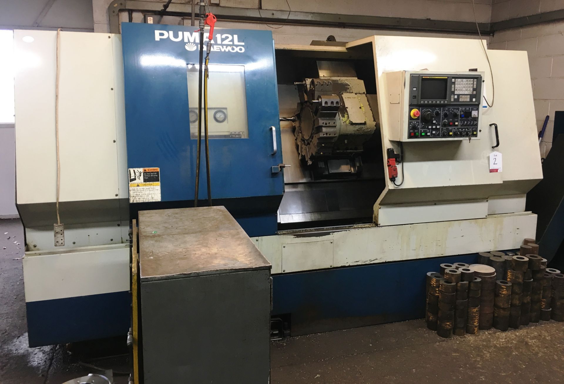 Daewoo Puma 12L CNC Lathe | 1995