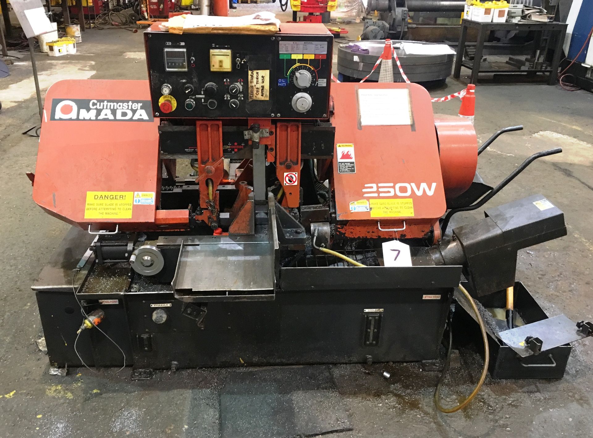 Amada HA250 Cutmaster Horizontal Metal Cutting Band Saw