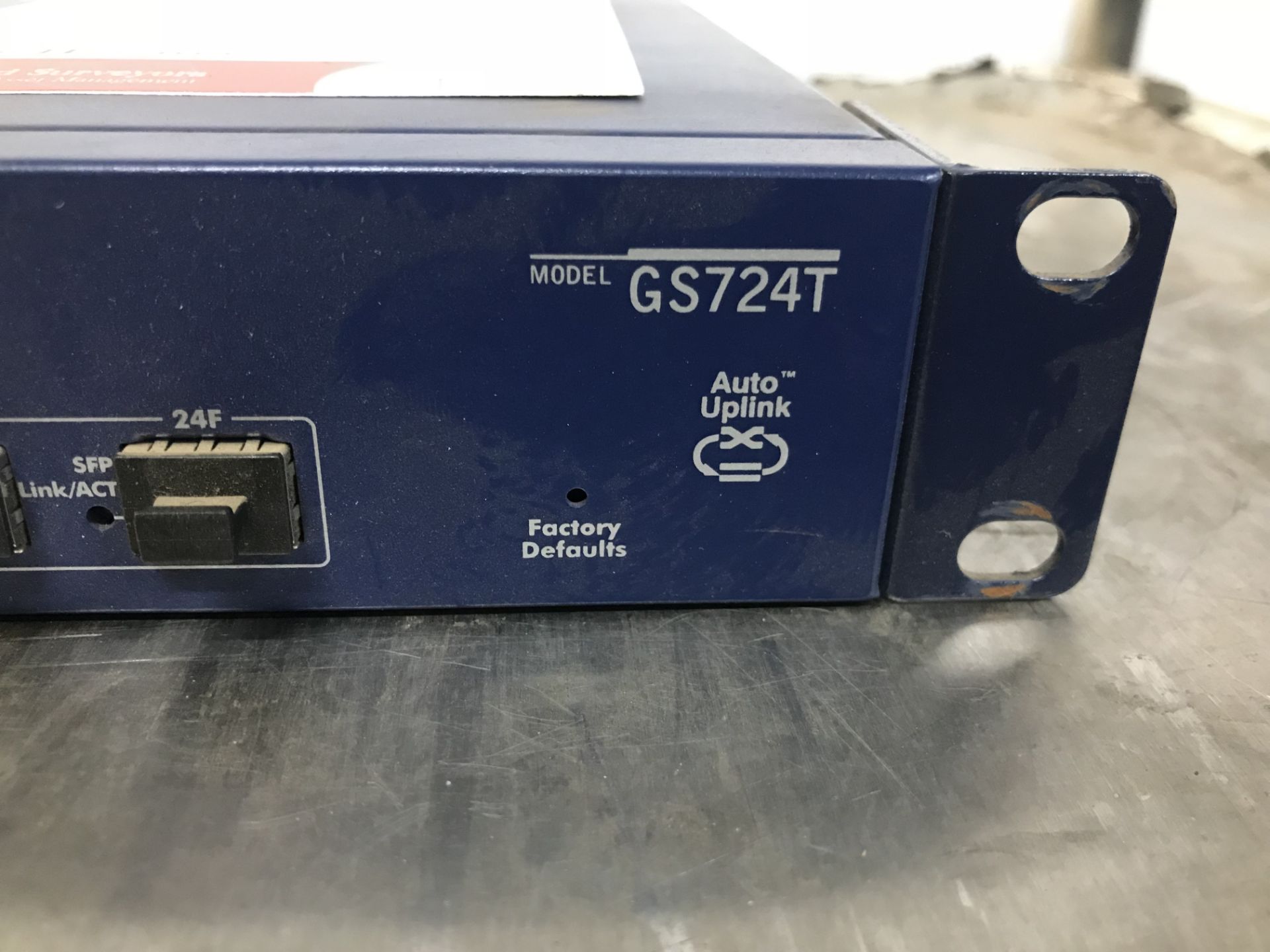 Netgear GS724T ProSafe 24 Port Smart Switch - Image 3 of 3