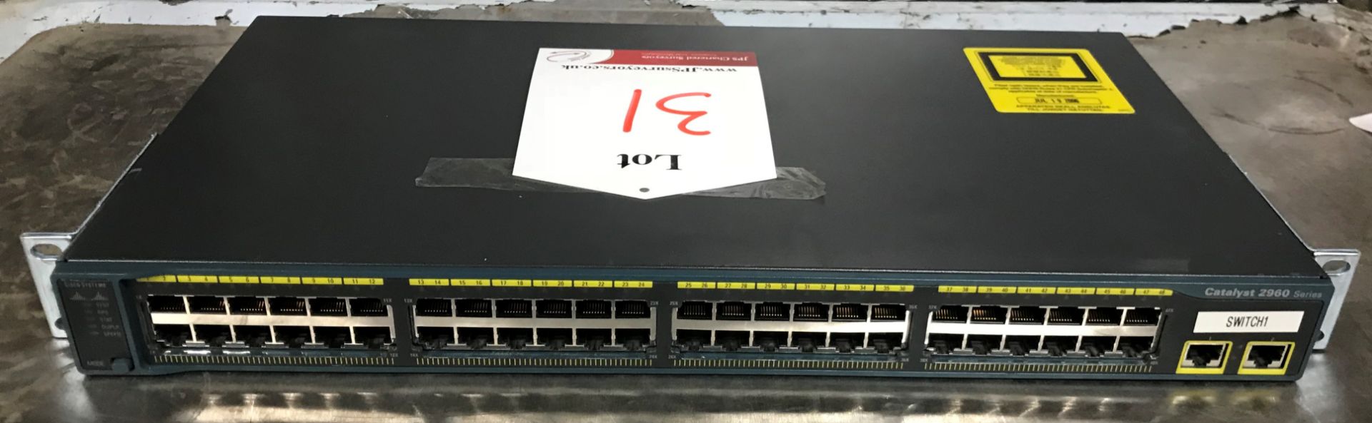 Cisco Catalyst 2960 Ethernet Switch