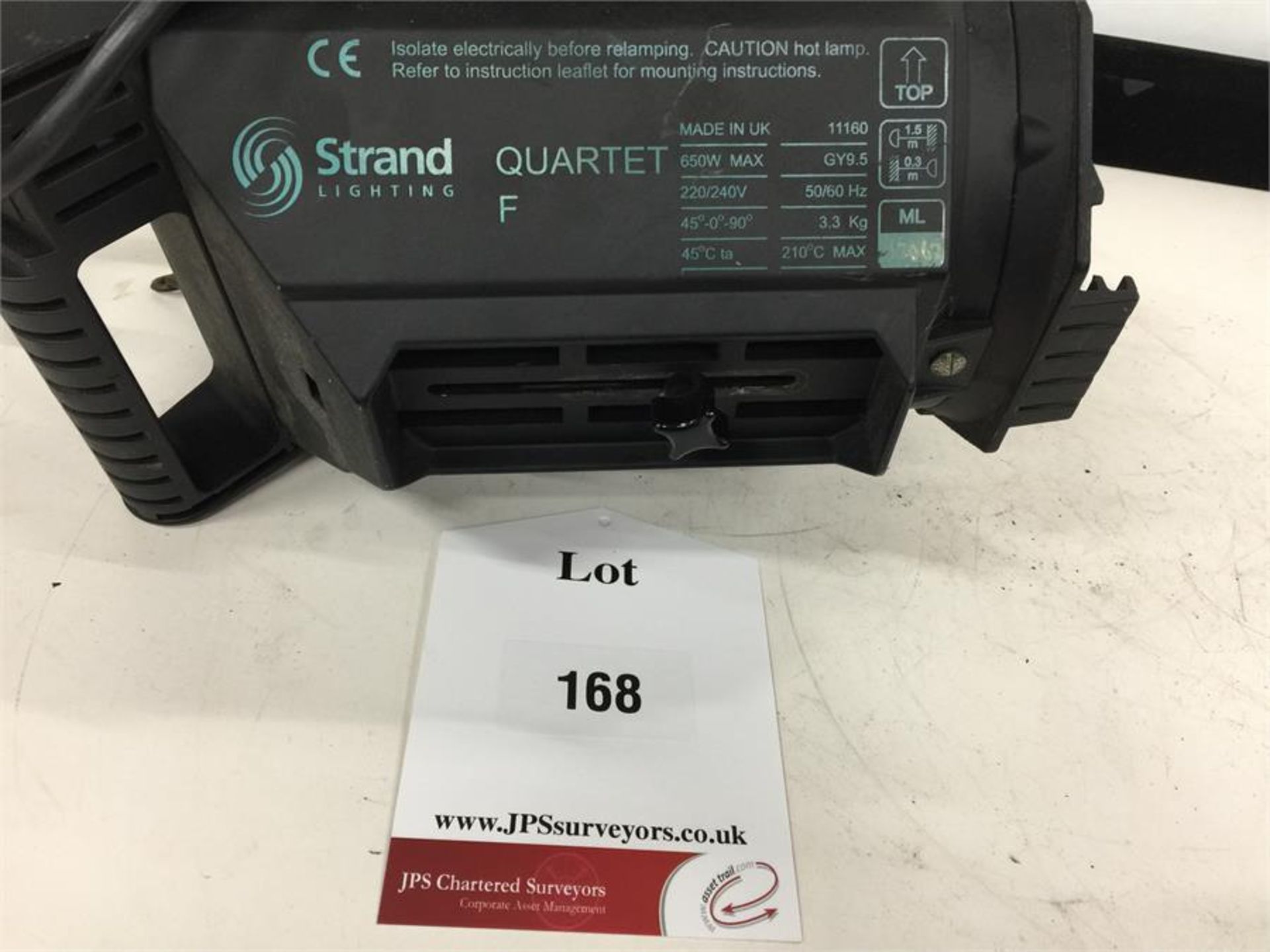 Strand Lighting Quartet F 650W 220/240V Stage Lighting - Image 2 of 2