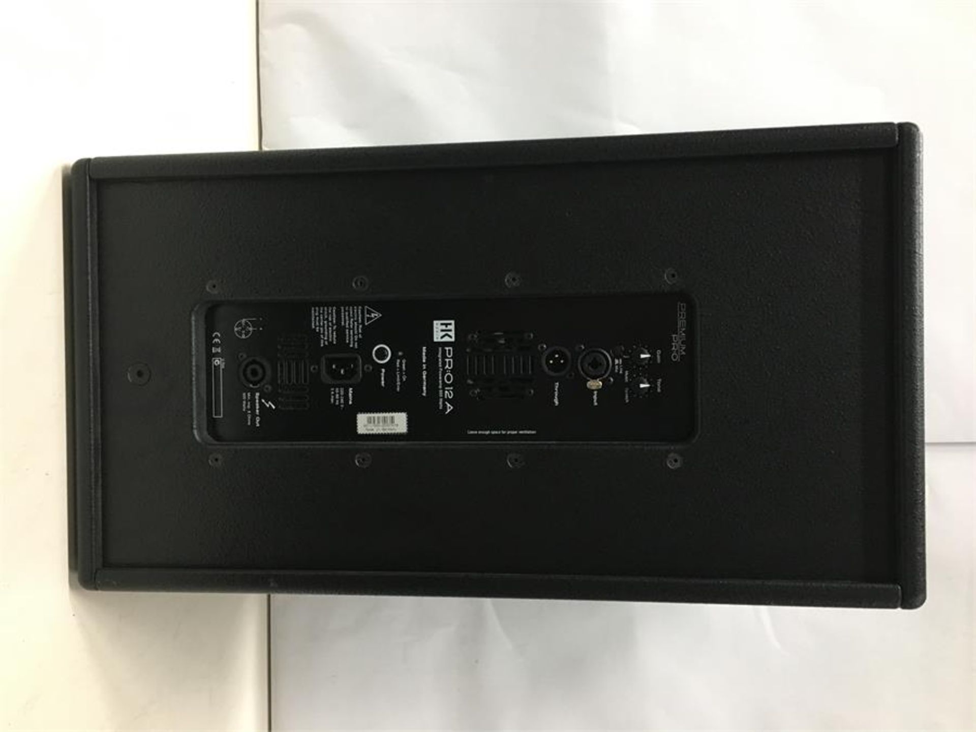 HK Audio PR:O 12A Fullrange Cabinet / Satellit Speaker Integrated Outputamp 600W - Image 4 of 5